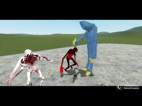 scp 096 y scp 096B contra huggy wuggy