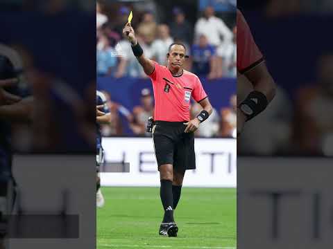 FIFA World Cup referee bows in prostration