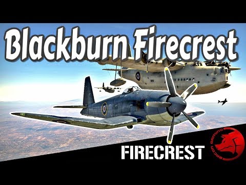 Blackburn Firecrest - Squadron Activity Vehicle (War Thunder Dynamic Campaign)