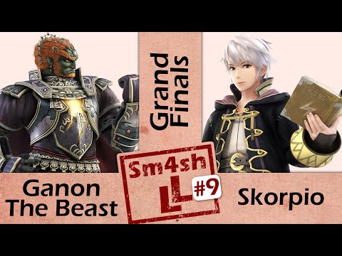 [Sm4sh LL #9 — 9/17/15] Grand Finals: Ganon the Beast (Ganondorf) v. Skorpio (Robin)