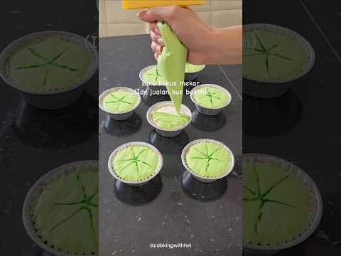 Resep bolu kukus mekar semangka. Resep klik ▶️☝️ diatas tulisan ini. #bolukukusmekar #idejualan