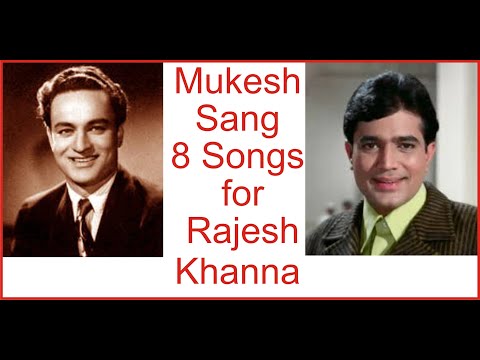 Mukesh Sang for Rajesh Khanna