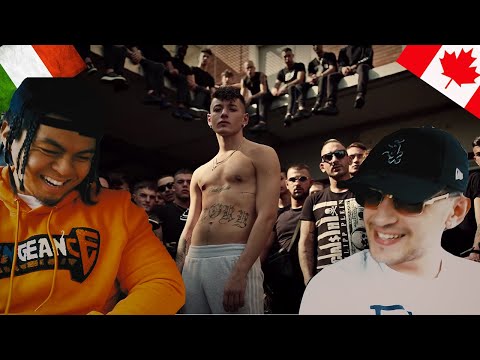 CANADIANS REACT TO ITALIAN DRILL - PAKY - ROZZI (PROD BY. KERMIT)