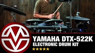 Video thumbnail for Yamaha DTX-522K Electronic Drum Kit by Music Villa