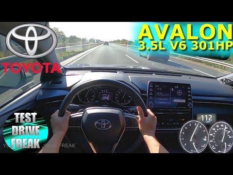 2019 Toyota Avalon Touring 3.5L V6 301 HP TOP SPEED AUTOBAHN DRIVE POV
