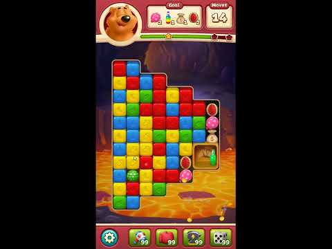 Toon Blast Level 6752 - NO BOOSTERS 🐻🐺🐱 | SKILLGAMING ✔️