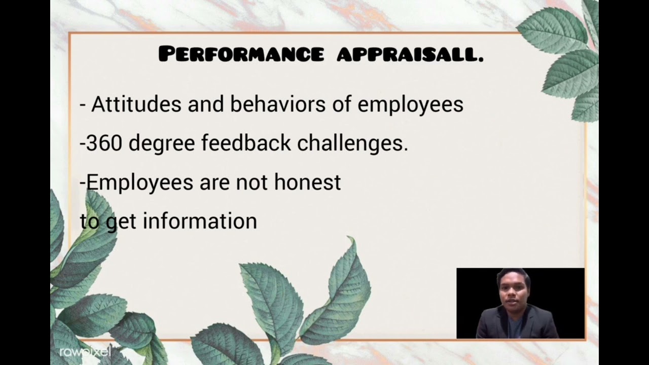 PERFORMANCE MANAGEMENT: APPRAISING & MANAGING PERFORMANCE / GROUP 8 / BTMP1063