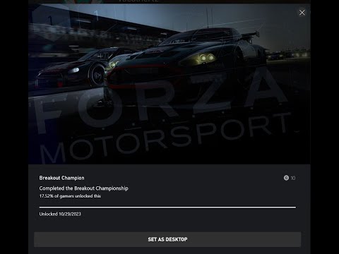 Forza 7 : Gameplay Walkthrough Part 4 - Breakout Finals 10月23年