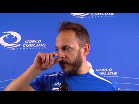 2015 Ford World Men’s Curling Championship Media Scrum - Draw 13