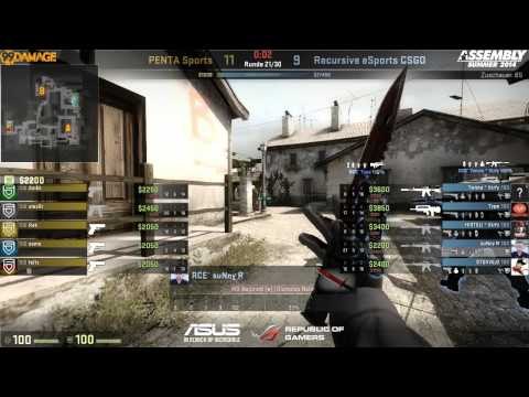 ASUS ROG Summer 2014 - Gruppe D - Cons-Finale PENTA Sports vs. Recursive eSports (de_inferno)