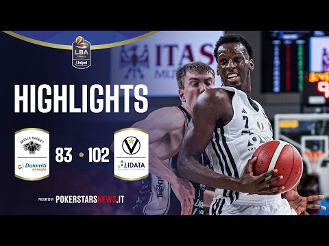 Dolomiti Energia Trentino vs. Virtus Olidata Bologna | PokerstarsNews Highlights Serie A Unipol 2...