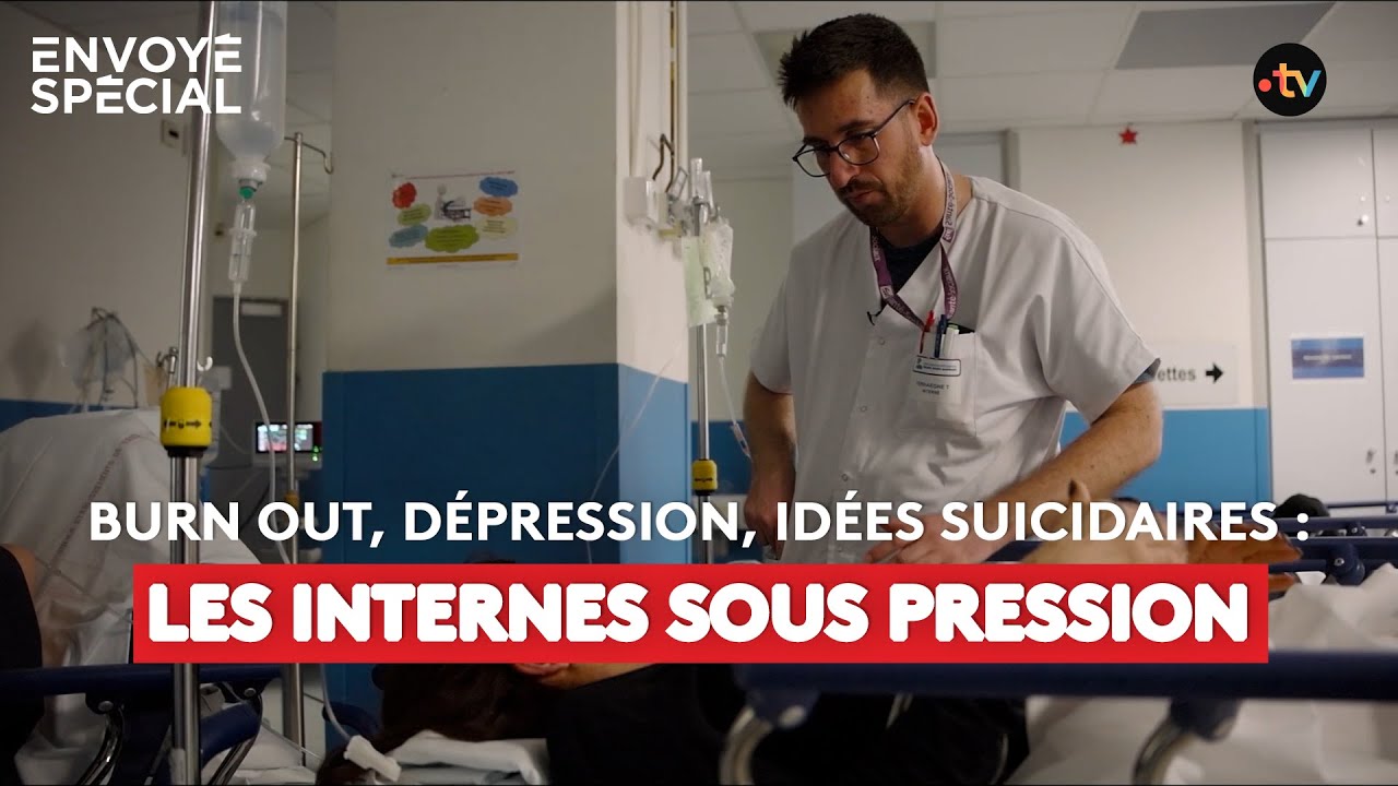 Burn out, dépression, idées suicidaires : les internes sous pression
