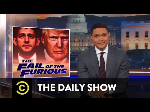 Trevor Noah Calls Out The GOP For Talking A Big Game About Healthcare But Having Absolutely No Follow Through