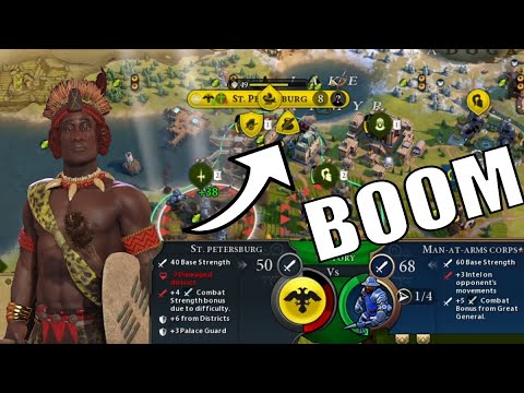 Civ 6 | Our Strat Was So Powerful We Accidently Unified Europe #3 - (Deity TSL Zulu Civilization VI)