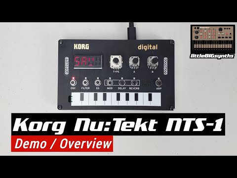 Korg Nu:Tekt NTS-1 | Sound Demo & Overview