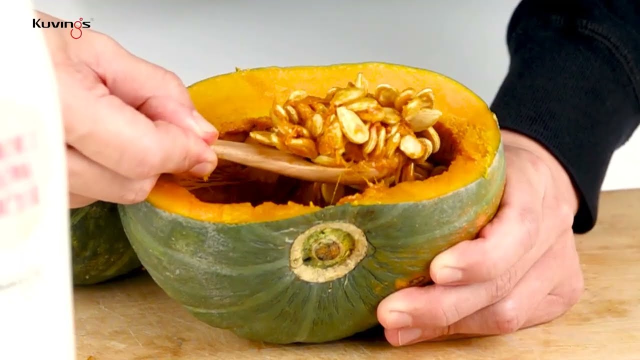 RECIPE "Sinh tố bí đỏ" cùng máy ép chậm hiệu Kuvings NS-1725CBC2 [B7200]