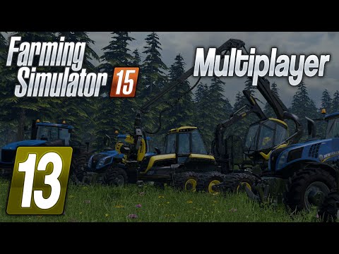 Zagrajmy w Farming  Simulator 2015 na multiplayer #13 - Sporo pracy. /Wujek Bohun