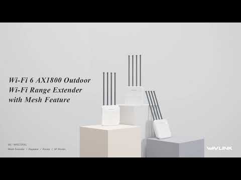 WAVLINK WiFi 6 AX1800 Outdoor Mesh Router WL-WN573HX1 Feature Overview WAVLINK WiFi 6 AX1800 Outdoor Mesh Router WL-WN573HX1 Feature Overview
