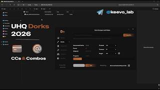 How to make UHQ Dorks and Keywords for CC & Combo Dumping