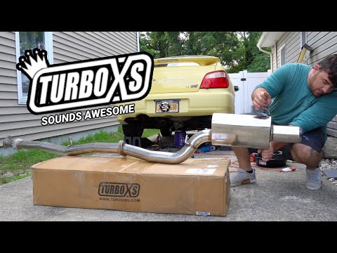 Turbo XS Catback Exhaust System 2002-2007 Subaru Wrx | Wrx Exhaust Install and Sound Clips
