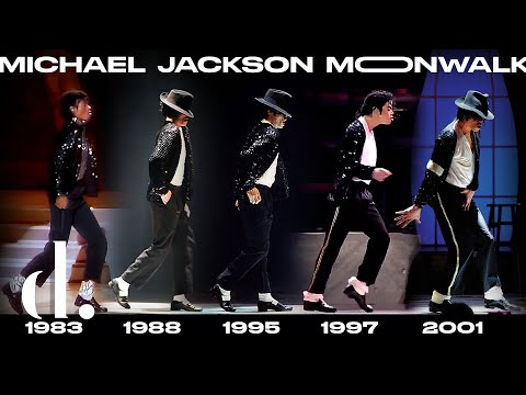The Evolution Of Michael Jackson's Moonwalk | (1983 - 2009) | 4K | the detail.