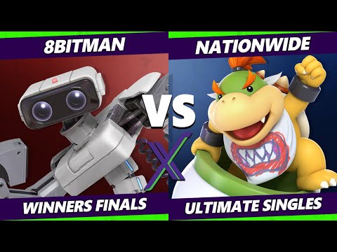 S@X 384 Online Winners Finals - 8BitMan (ROB) Vs. NationWide (Bowser Jr.) Smash Ultimate - SSBU