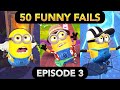 Minion Rush 50 FUNNY FAILS Episode 3 Minion Park Halloween Volcano Anti Villain League