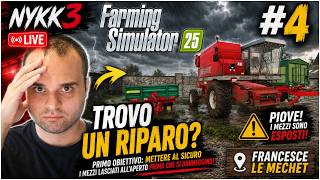 FS25 THE MECHET #4 - DOBBIAMO METTERE AL RIPARO TUTTO - GAMEPLAY ITA