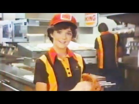 BURGER KING 1982 Commercial ft LEA THOMPSON