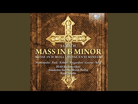 Mass in B Minor, BWV 232, Pt. 4: V. Chorus. Dona nobis pacem (A 4)