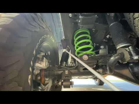 Toyota 4runner with KDSS Rear lift Explain