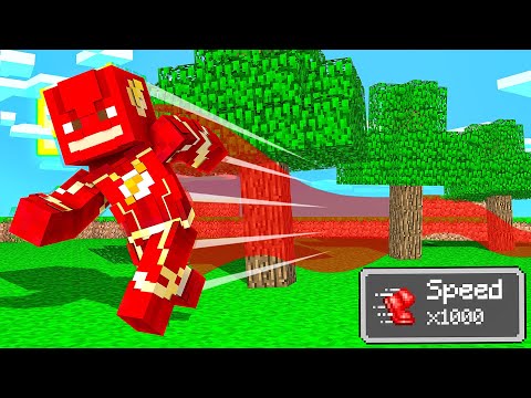 MINECRAFT MA AUMENTA LA VELOCITÀ OGNI MINUTO!