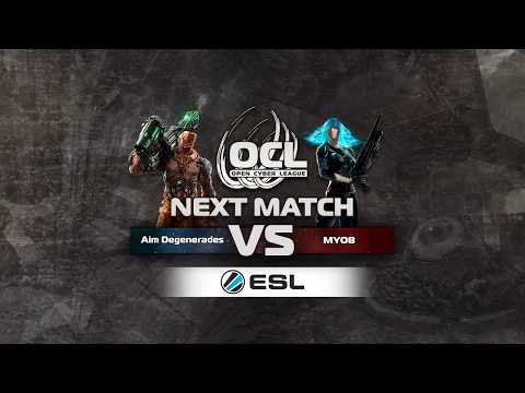 MYOB (COOLLERZ, Nitrino) vs Aim Degenerates (ins, phaze). Go4QC. Quake Champions