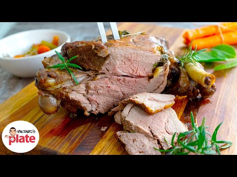 Slow Cooked Leg of Lamb | How to Make Roast Leg of Lamb