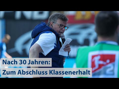 Struppi retires - This is how his last home game at Hansa Rostock went.