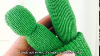 Made a Fun Glove Dinosaur Family - DIY Crafts - Guidecentral