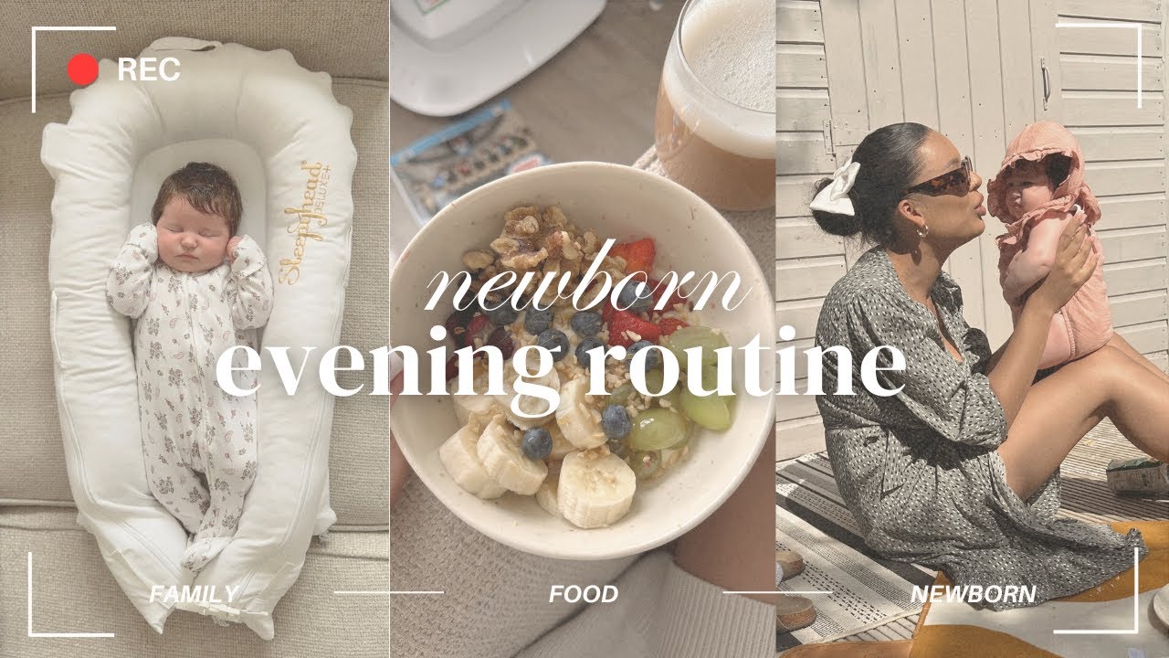 Newborn & Toddler Evening Routine | Mom of Four 2024