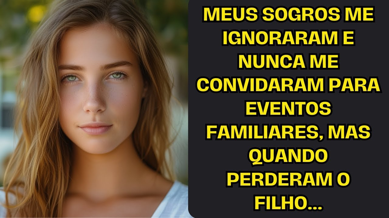 Meus sogros me ignoraram e nunca me convidaram para eventos familiares, mas quando perderam o filho