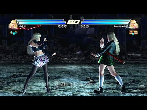 67_4 Lili y Xiaoyu (Nicol_kity) VS Lili y Alisa ( Uchiha x24 ) - Tekken Tag 2 Online PS3