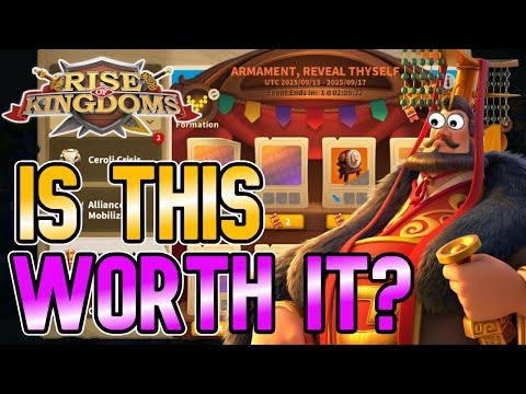Armament Event...Worth it? | Rise of Kingdoms