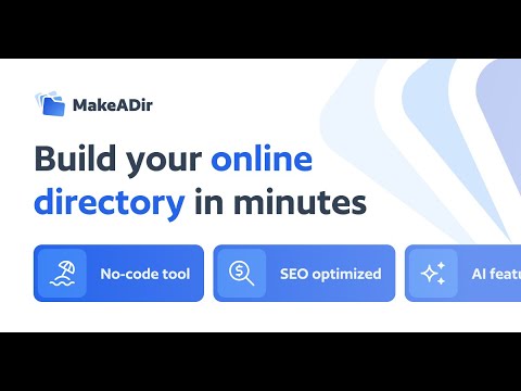 MakeADir video preview