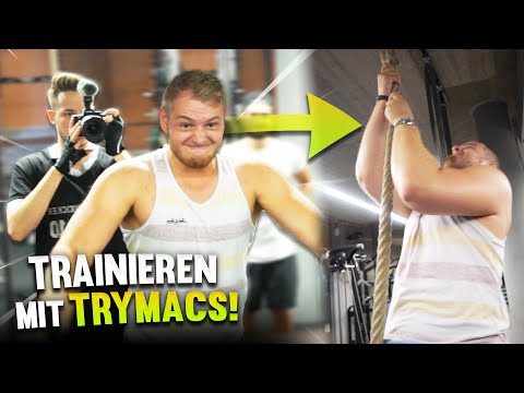 TRYMACS is my PERSONAL TRAINER!🤣😂😂
