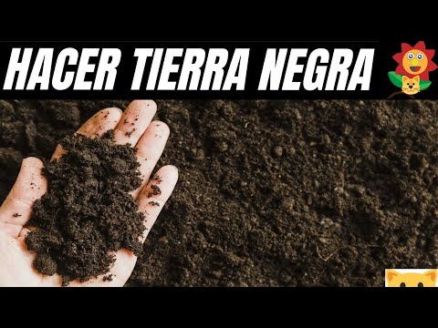 COMO HACER TIERRA NEGRA TU MISMO Muy Facil En Casa, No Compres Mas. Tierra De Serrin