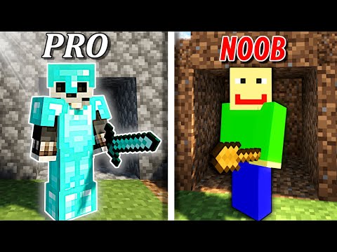 NOOB vs PRO Scavenger Hunt! - Minecraft Multiplayer Gameplay