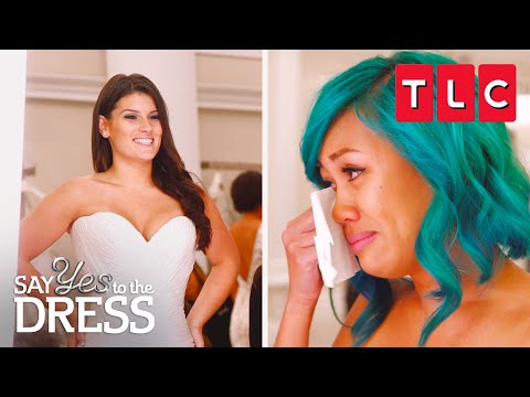 A Colorful Dress for a Rainbow Unicorn Wedding | Say Yes to the Dress | TLC