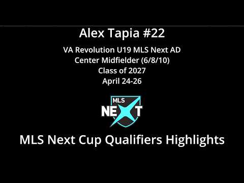 MLS Next Cup Qualifiers Highlights