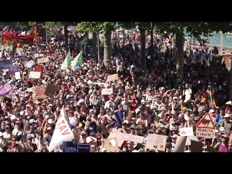 Protests in Geneva intensify ahead of Trump's arrival for the G7