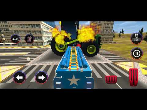 Police Ambulance Fire Truck Simulator 2021 - City Emergency Fire Service / Android Gameplay