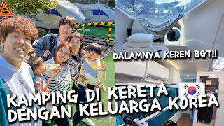 GLAMPING WITH A KOREAN FAMILY ON A TRAIN!🚆🇰🇷