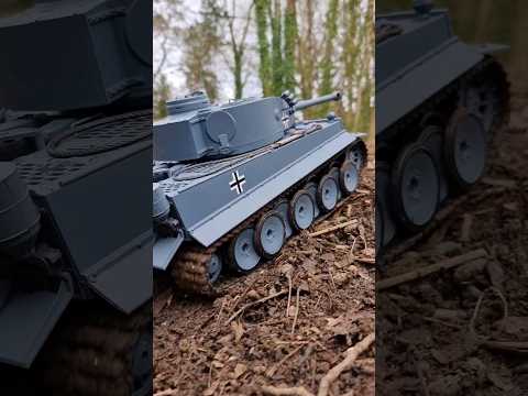 Tanque Alemão Tiger 1 RC - Heng Long Escala 1/16